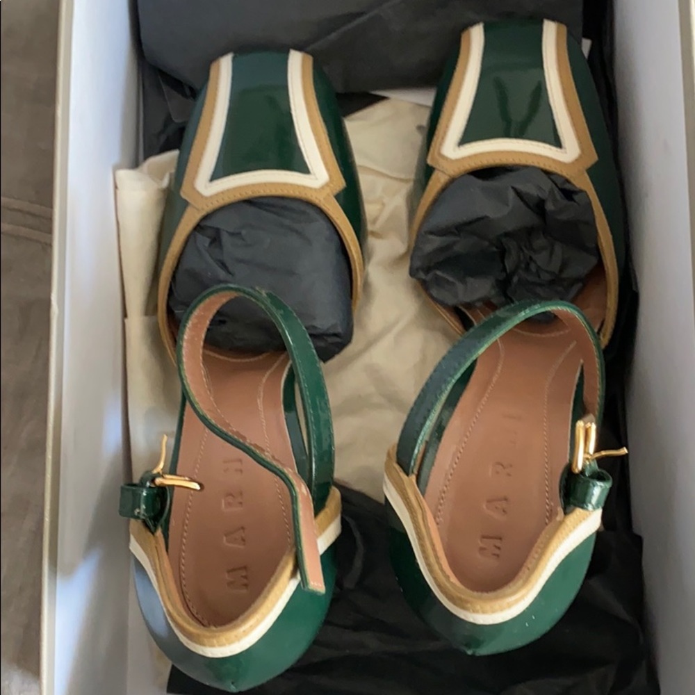 Marni super artsy high heel sandals